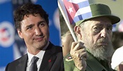 Justin Trudeau's Fidel Castro Statement Sparks A Negative Reaction