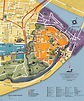 Old Quebec tourist map - Old Quebec City attractions map (Quebec - Canada)