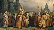 Cronología Zares de Rusia Parte 1 Casas Rúrik, Godunov, Shuiski, Vasa y ...