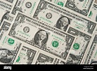 Collage of one dollar bills from the United States Stock Photo - Alamy