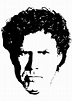 Will Ferrell Portrait Black And White