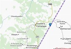 MICHELIN Frontera Comalapa map - ViaMichelin