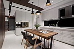 六種開放式廚房的夢幻設計 | 層層設計CCID