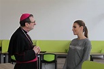 Apostolic nuncio Archbishop Claudio Gugerotti made his first journey to ...