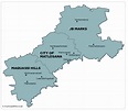 Dr Kenneth Kaunda District Municipality - Map