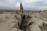 Ruins of old Kandahar, Zorr Shar, founded by Alexander the Great ...