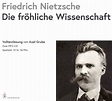 Friedrich Nietzsche - Die fröhliche Wissenschaft - onomato verlag