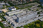 Luftaufnahme München - Klinikgelände des Krankenhauses LMU - Klinikum ...