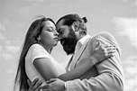 Love Story. Bearded Man Embrace Woman. Romance. Romantic Date ...