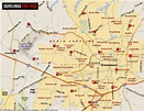 Map of Greensboro North Carolina - TravelsMaps.Com