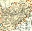 Old Afghanistan Map