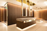 High End luxury change rooms with lockers, beauty bar, change room ...