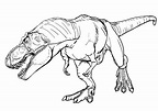 Dibujos de T-Rex 8 para Colorear para Colorear, Pintar e Imprimir ...