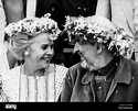 ingmar bergman and wife ingrid von rosen, 1988 Stock Photo - Alamy