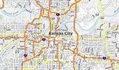 Kansas City Map, Missouri - GIS Geography