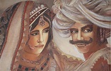 Rural Men and Women Painting at Rs 15000 | Stretched Canvas Painting in ...