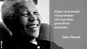 Frases célebres de Nelson Mandela