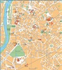 Valladolid city center map - Ontheworldmap.com