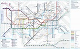 Mappa della metropolitana di Londra - Mappa della metropolitana e del ...