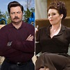 Ron Swanson and Karen Walker | TV Characters Who Are Married in Real ...