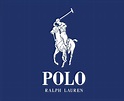 polo Ralph lauren marca logo blanco símbolo ropa diseño icono resumen ...