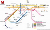 Caracas Metro Map (subway) - MapSof.net