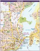 Map downtown Kingston, Ontario Canada.Kingston city map with highways ...