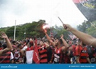 Clube Flamengo fans, editorial image. Image of supporters - 164491970