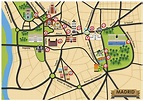 Mapa Turístico de Madrid | Domestika