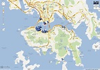 HONG KONG Bars & Restaurants- Google Location Map | Asia Bars & Restaurants