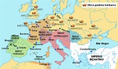 Geografía e Historia: Actividad. Mapa de los pueblos bárbaros.