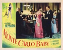 MONTE CARLO BABY Original Lobby Card 5 Audrey Hepburn - Moviemem ...