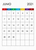 Calendario Junio 2021 Para Imprimir Imprimir El Pdf Gratis - Reverasite