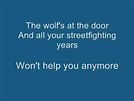keane - Wolf at the door - Lyrics - YouTube