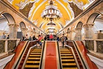 20 estaciones de metro de Moscú que van desde hermosas hasta ...
