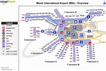 Miami - Miami International (MIA) Airport Terminal Maps - TravelWidget.com