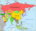 Asien Länder Karte | Karte