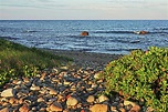 Gooseberry Island Path to the Beach Westport MA Photograph by Toby ...