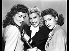 The Andrews Sisters - I'll Be With You In Apple Blossom Time 1941 ...
