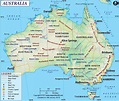 Australia Perth mapa - Mapa de Perth, Australia (Australia)