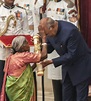 New Delhi: Saalumarada Thimmakka receives Padmashree award, blesses ...