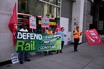 PHOTO GALLERY: Britain's biggest rail strike in decades - Multimedia ...