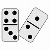 Dominoes Clipart Hd PNG, Couple Of Dominoes, Black, Domino, Vector PNG ...