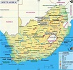 Mappa Geografica del Sudafrica: Morfologia, Clima, Flora, Fauna ...