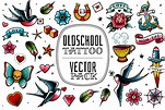 Old School Tattoo Vector Pack | Icons ~ Creative Market