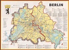 East West Berlin Map - BSERLIN