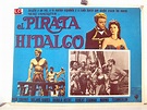 "EL PIRATA HIDALGO" MOVIE POSTER - "THE CRIMSON PIRATE" MOVIE POSTER
