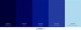 15 Blue Color Palette Inspirations with Names & hex Codes! | Inside Colors