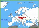 Slovakia location on the Europe map - Ontheworldmap.com