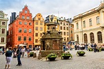 Stortorget Square in Stockholm - Lively Square in Stockholm's Old Town ...